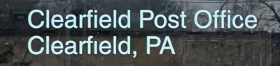 US Post Office Clearfield  , Pennsylvania