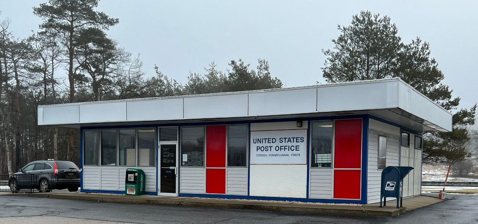 US Post Office Corsica , Pennsylvania