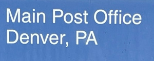 US Post Office Denver, Pennsylvania