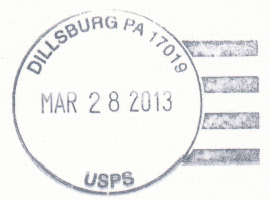US Post Office Dillsburg, Pennsylvania