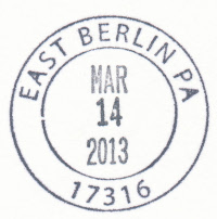 US Post Office East Berlin, Pennsylvania