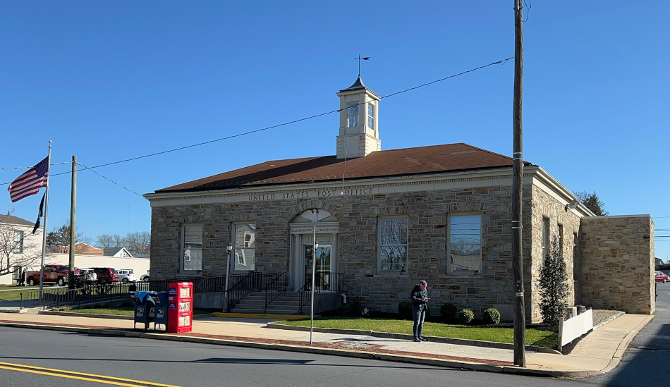 US Post Office Elizabethtown, Pennsylvania