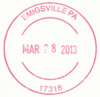 US Post Office Emigsville, Pennsylvania