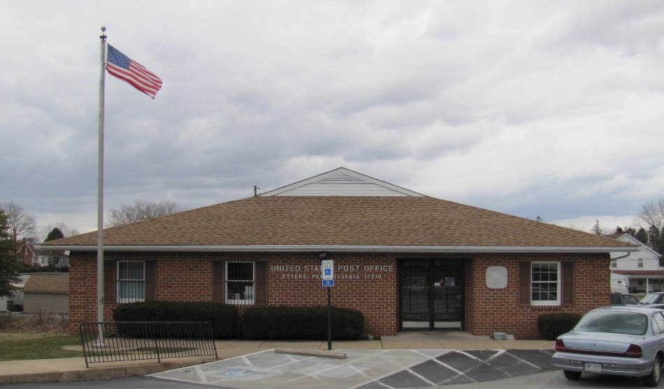 US Post Office Etters, Pennsylvania