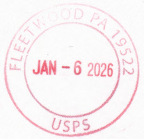 US Post Office Fleetwood, Pennsylvania