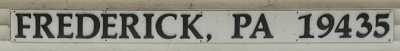 US Post Office Frederick, Pennsylvania