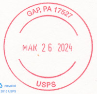 US Post Office Gap, Pennsylvania