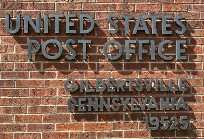 US Post Office Gilbertsville, Pennsylvania
