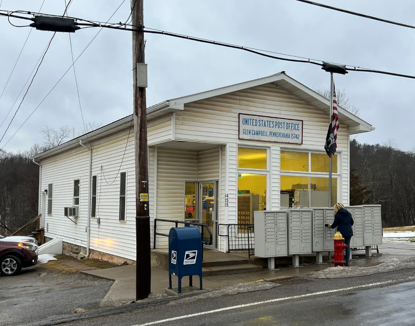 US Post Office Glen Campbell  , Pennsylvania