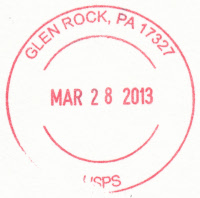 US Post Office Glen Rock, Pennsylvania