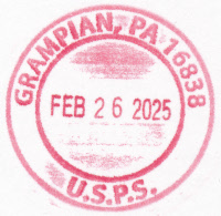 US Post Office Grampian  , Pennsylvania