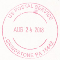 US Post Office Grindstone, Pennsylvania