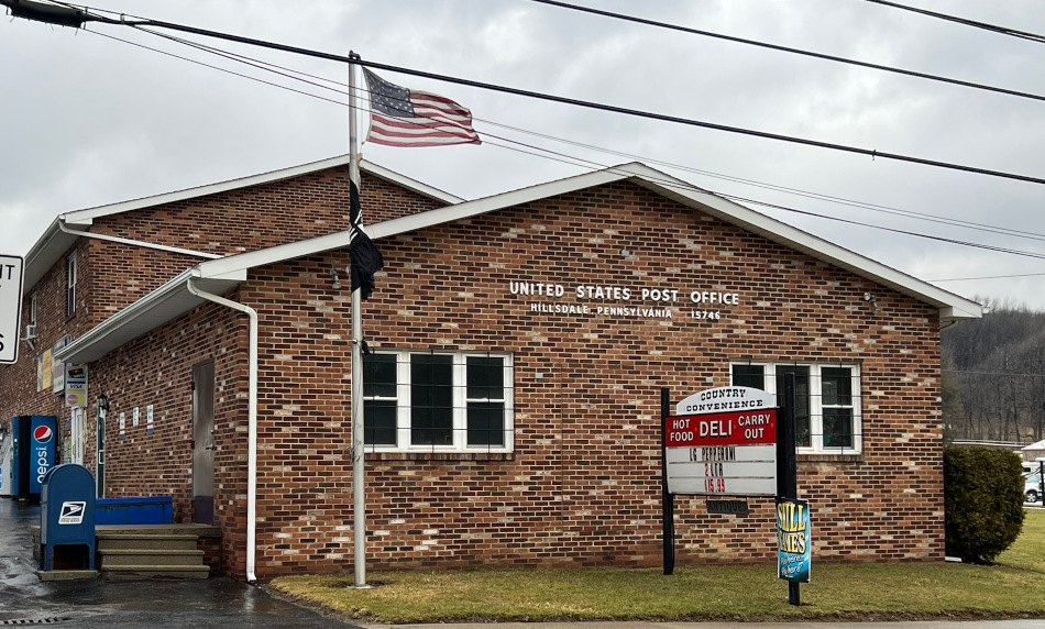 US Post Office Hillsdale  , Pennsylvania