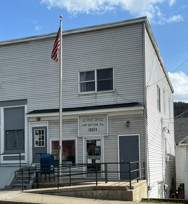 US Post Office Hop Bottom, Pennsylvania