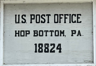 US Post Office Hop Bottom, Pennsylvania