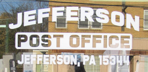 US Post Office Jefferson  , Pennsylvania