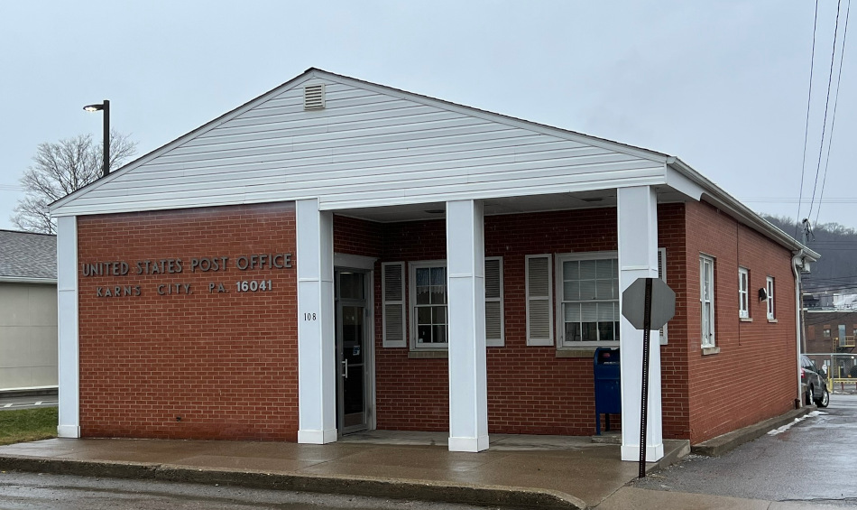 US Post Office Karns City , Pennsylvania