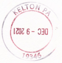 US Post Office Kelton  , Pennsylvania