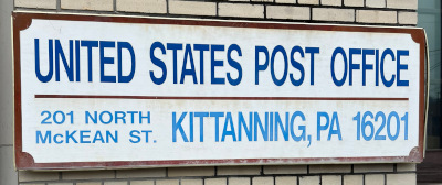 US Post Office Kittanning , Pennsylvania