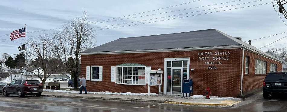 US Post Office Knox  , Pennsylvania