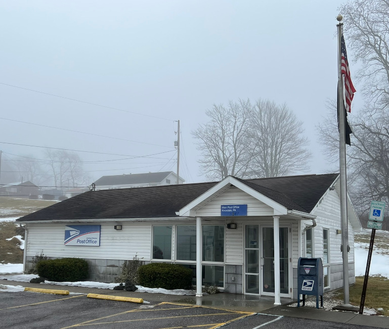 US Post Office Knoxdale , Pennsylvania