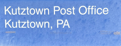 US Post Office Kutztown, Pennsylvania