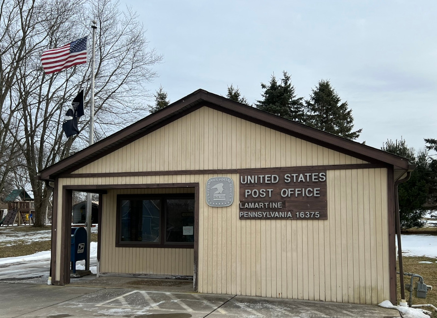 US Post Office Lamartine  , Pennsylvania