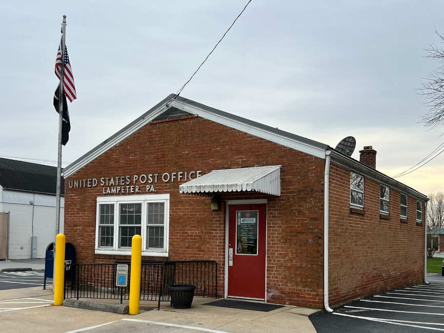 US Post Office Lampeter, Pennsylvania