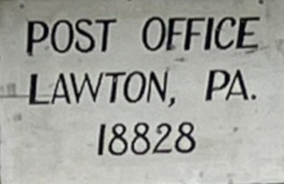 US Post Office Lawton, Pennsylvania