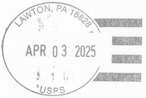 US Post Office Lawton, Pennsylvania