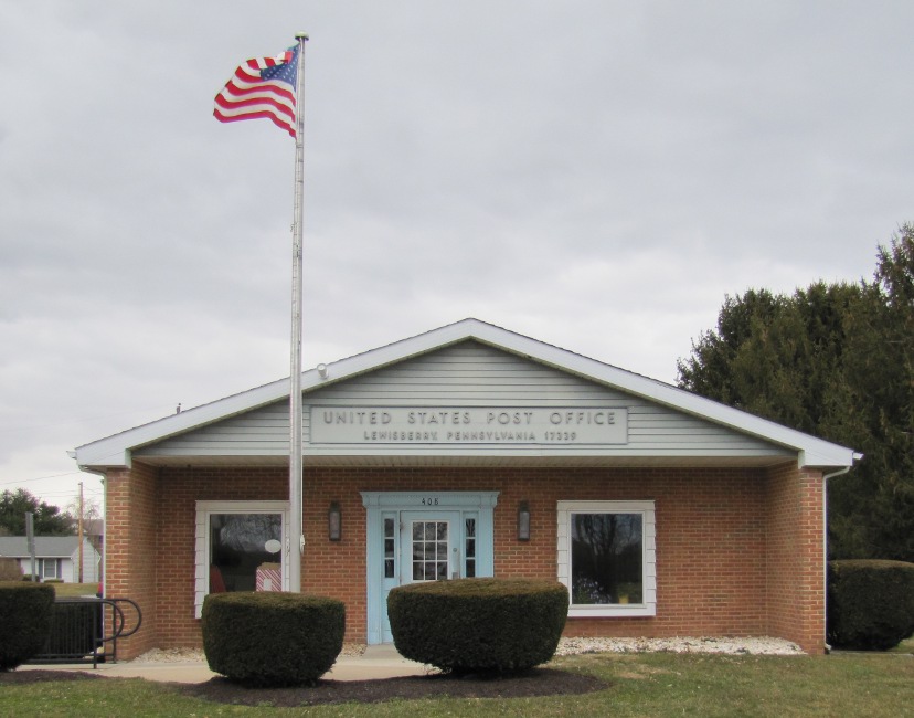 US Post Office Lewisberry, Pennsylvania