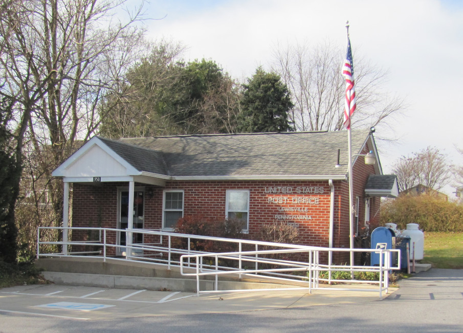 US Post Office Lewisville  , Pennsylvania