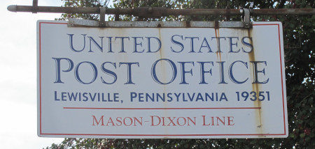 US Post Office Lewisville  , Pennsylvania