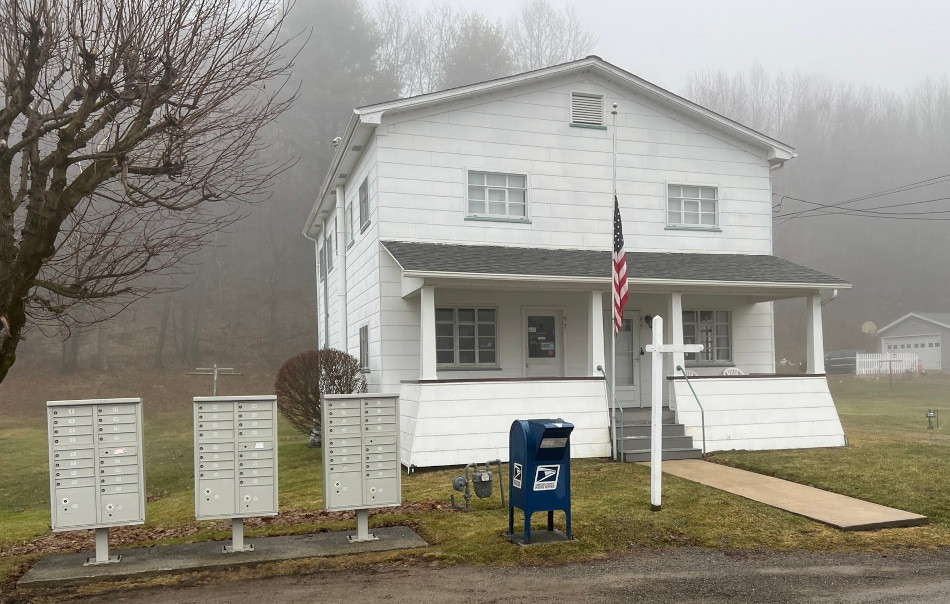 US Post Office Limestone , Pennsylvania