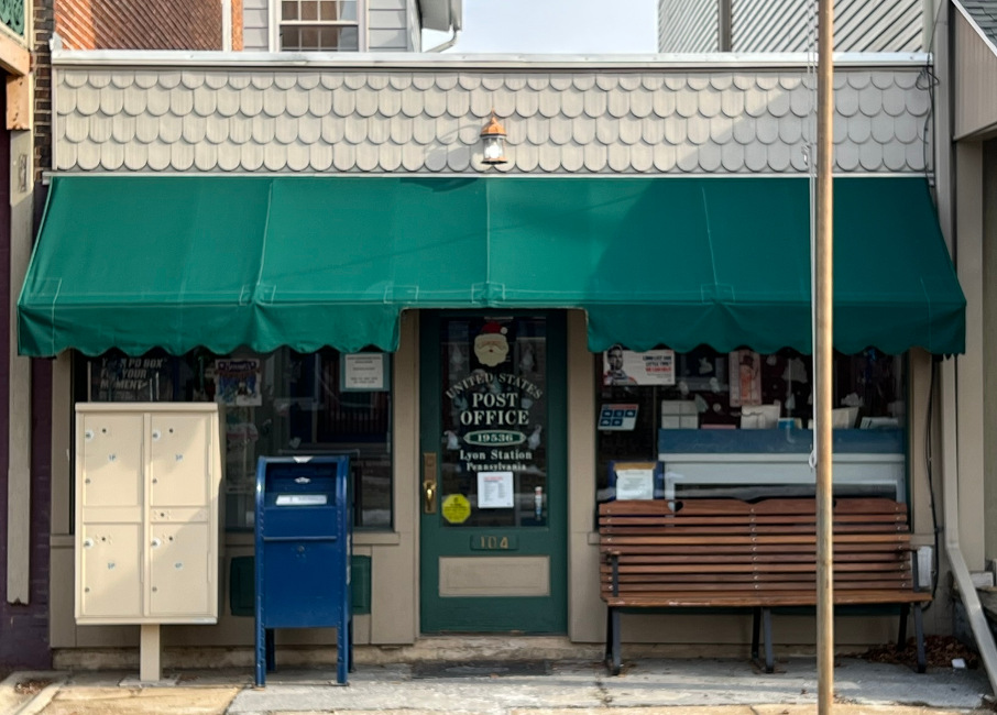 US Post Office Lyon Station, Pennsylvania