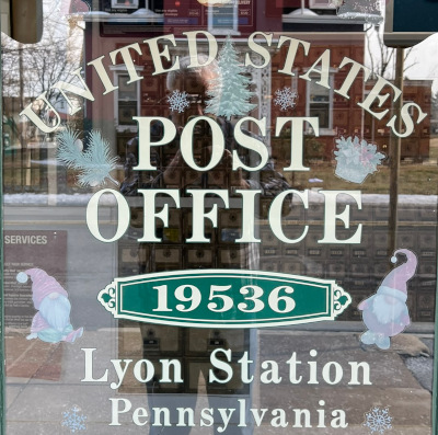 US Post Office Lyon Station, Pennsylvania