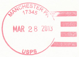 US Post Office Manchester, Pennsylvania