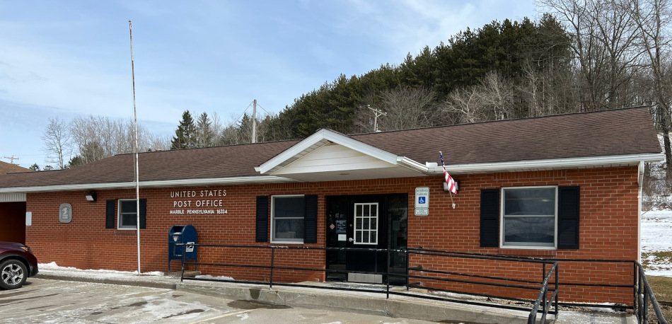 US Post Office Marble  , Pennsylvania