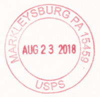 US Post Office Markleysburg, Pennsylvania