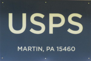 US Post Office Martin, Pennsylvania