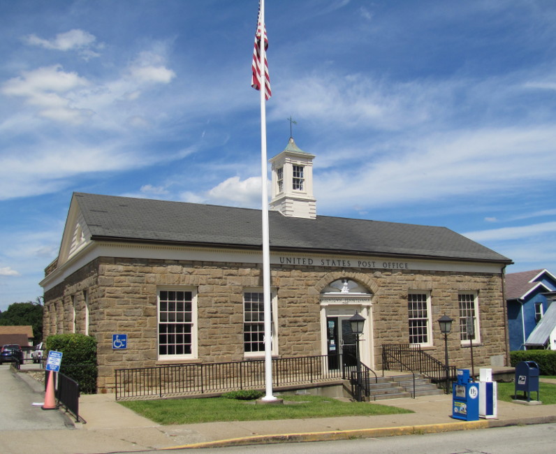 US Post Office Masontown, Pennsylvania
