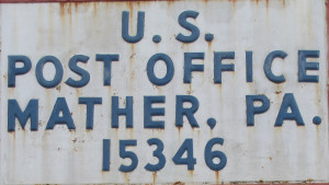 US Post Office Mather  , Pennsylvania