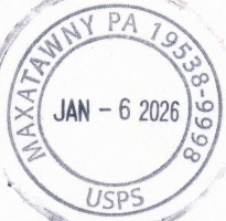 US Post Office Maxatawny, Pennsylvania