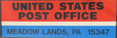 US Post Office Meadow Lands  , Pennsylvania