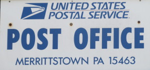US Post Office Merrittstown, Pennsylvania
