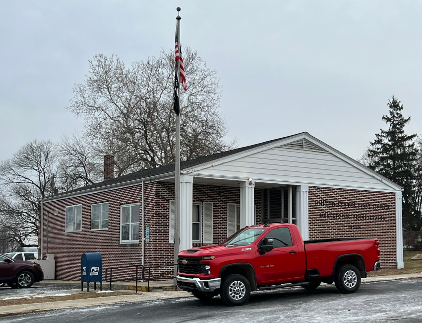 US Post Office Mertztown, Pennsylvania