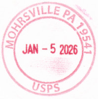 US Post Office Mohrsville, Pennsylvania