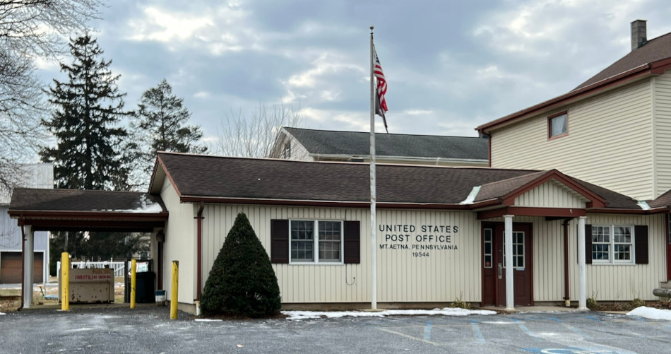 US Post Office Mount Aetna, Pennsylvania