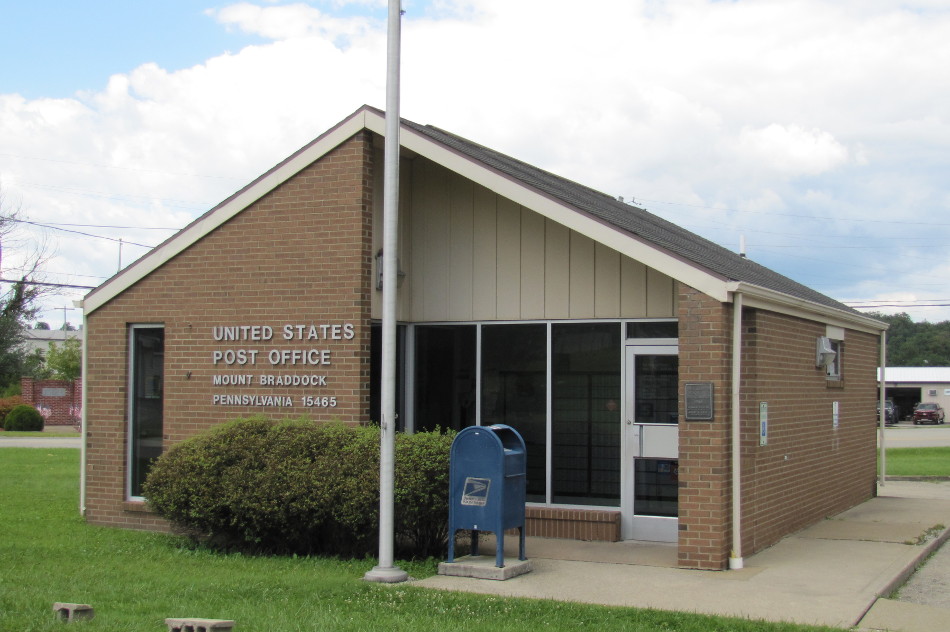 US Post Office Mount Braddock, Pennsylvania