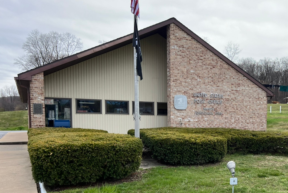 US Post Office Narvon, Pennsylvania